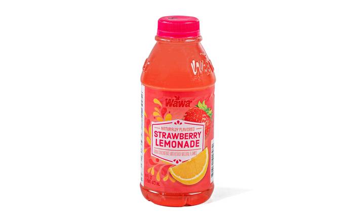 Wawa Strawberry Lemonade, 16 oz