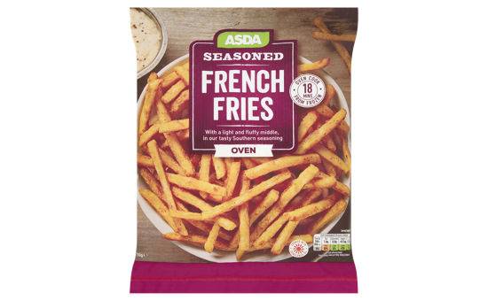 Asda Seasoned French Fries 750g