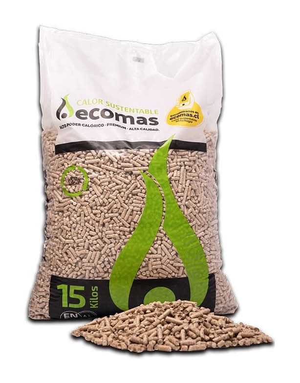 Ecomas · Pellet de madera (15 kg)