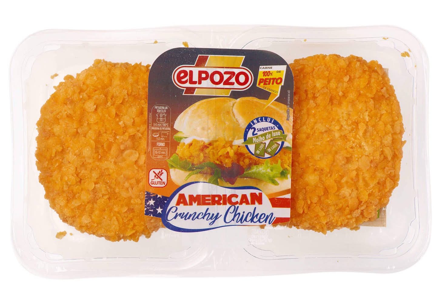 Hambúrguer de Frango Crocante ElPozo (2 un x 130 gr (260 gr))