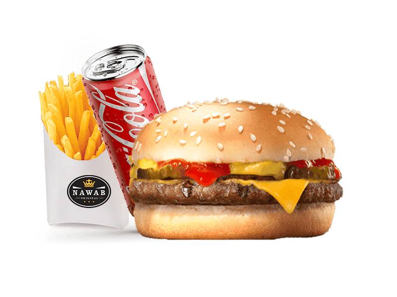 Menu cheeseburger