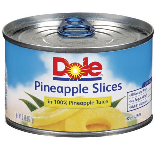 Piña En Jugo  Rebanada  Dole  8.0 - oz