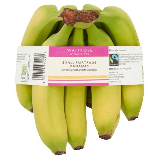 Waitrose & Partners Fairtrade Bananas (small)