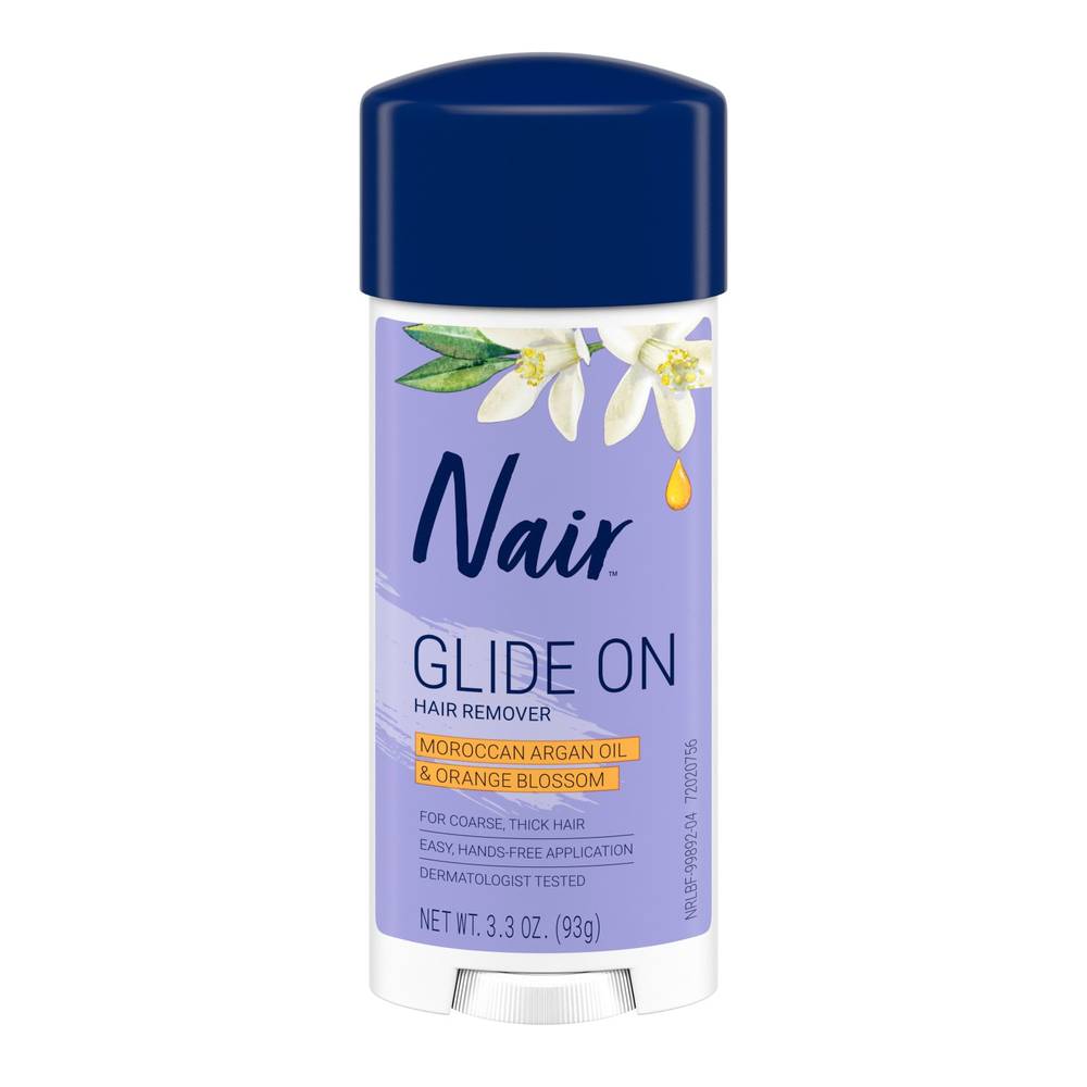 Nair Hair Remover Glides Away Hair Removal Cream (3.3 oz)