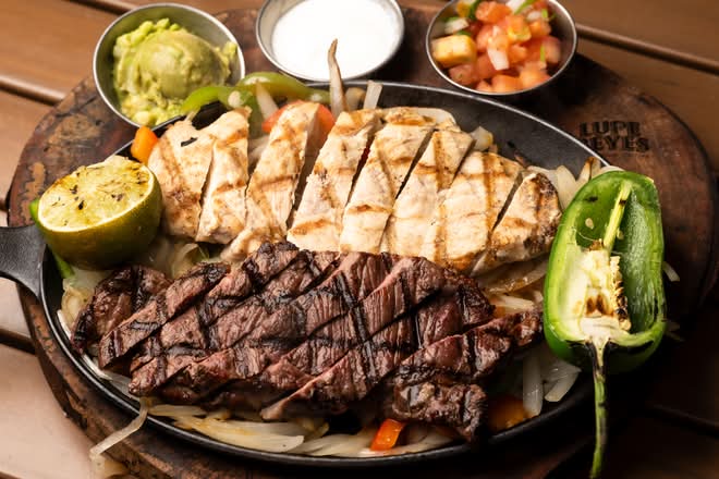 Fajitas Cielo y Tierra