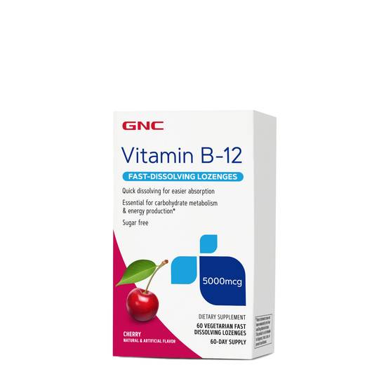 GNC Vitamin B-12 5000 mcg