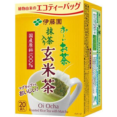 伊藤園　お～いお茶　エコティーバッグ　玄米茶　２０袋入