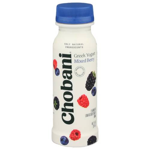 Chobani Mixed Berry Lowfat Greek Yogurt Drink