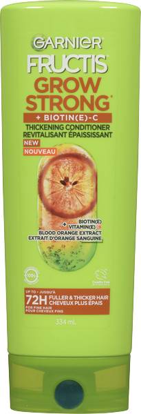 Garnier Fructis Grow Strong Thickening Conditioner For Fine Hair (334 ml)