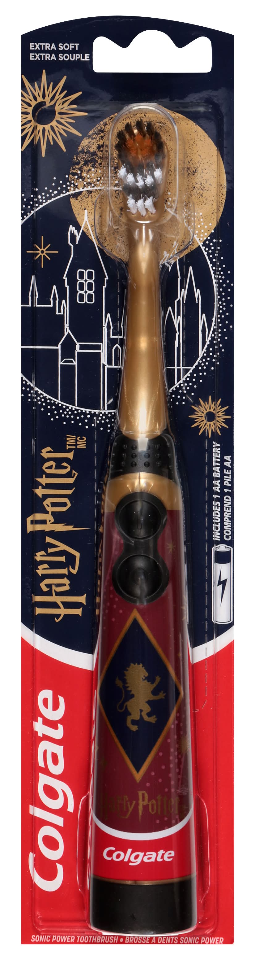 Colgate Kids' Extra Soft Harry Potter Sonic Power Toothbrush