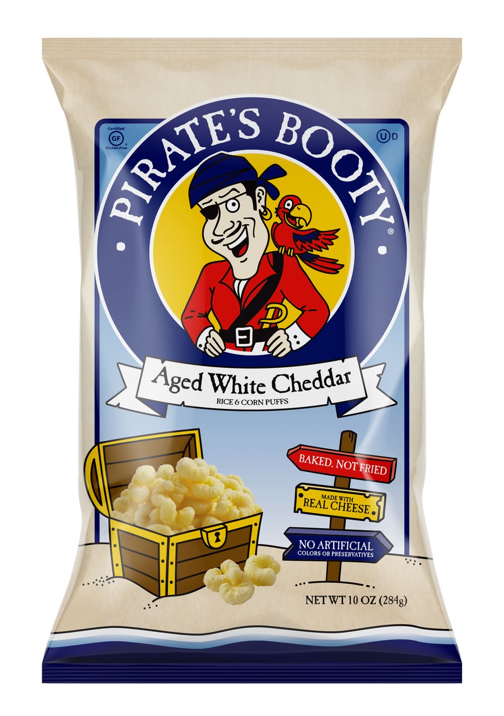 Pirate's Booty Aged White Cheddar (10 oz)
