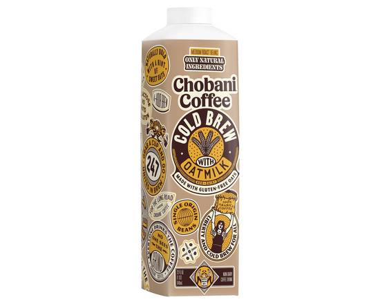 Chobani · Non-Dairy Medium Roast Blend Oatmilk Cold Brew Coffee (1 quart)