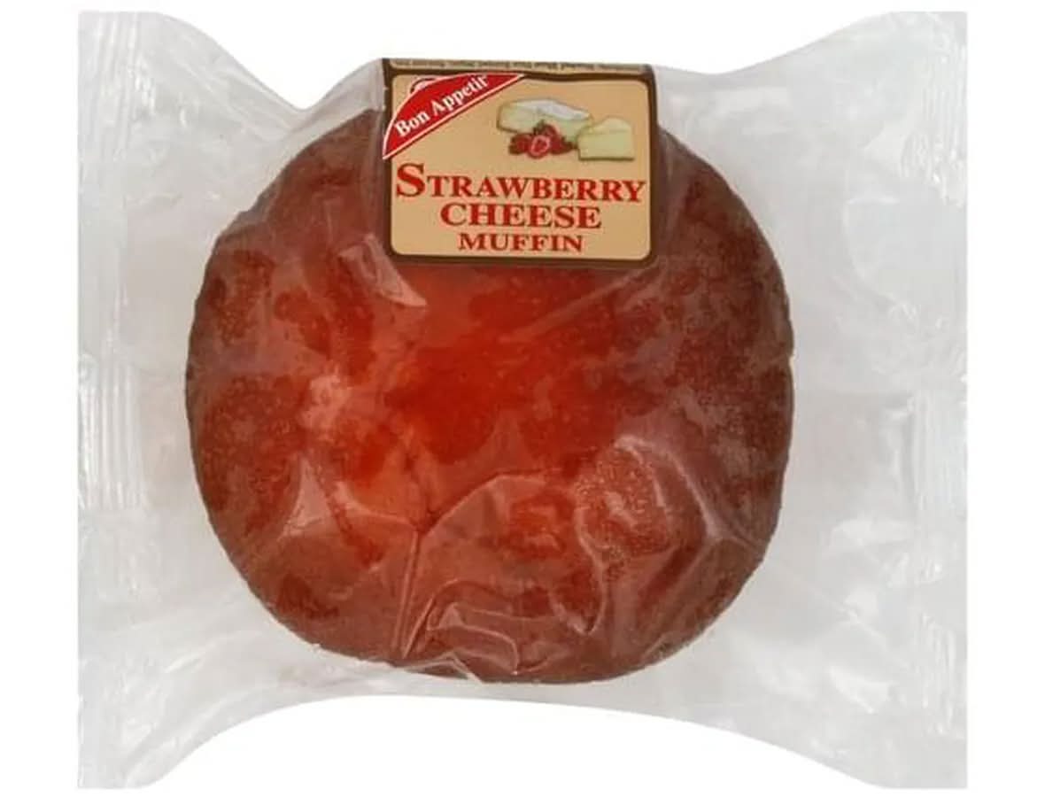 Bon Appetit Strawberry Cheese Muffin