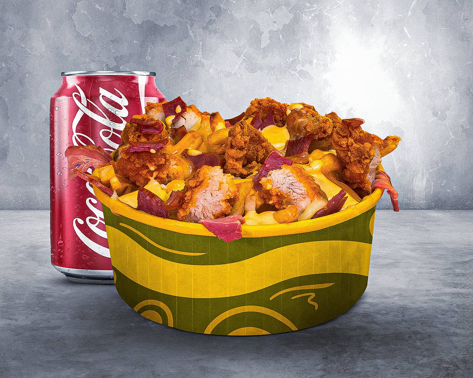 Tenders & Bacon ( Halal ) Bowl 🥓 🐔
