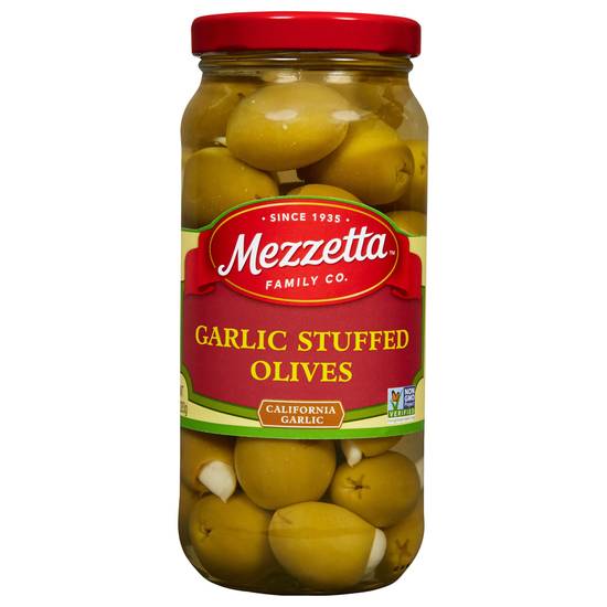 Mezzetta Garlic Stuffed Olives (10 oz)