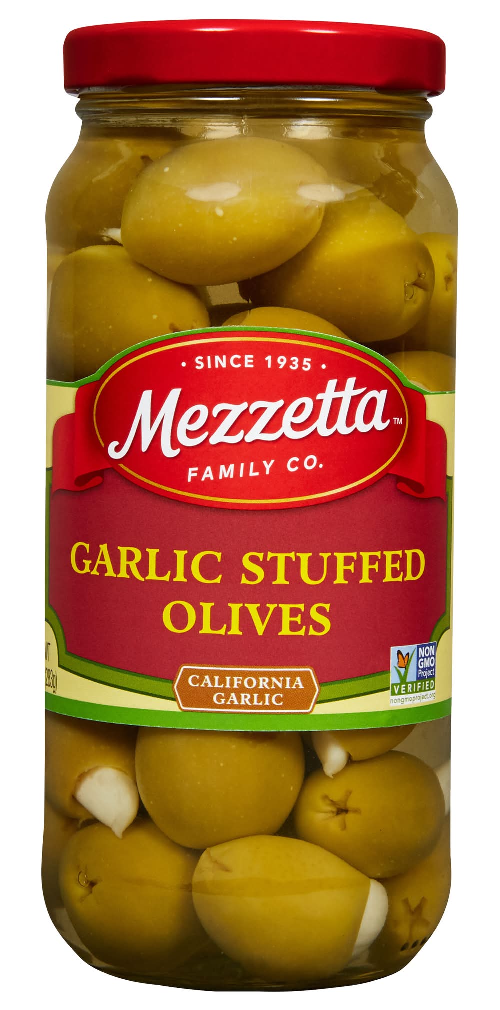 Mezzetta Garlic Stuffed Olives (10 oz)