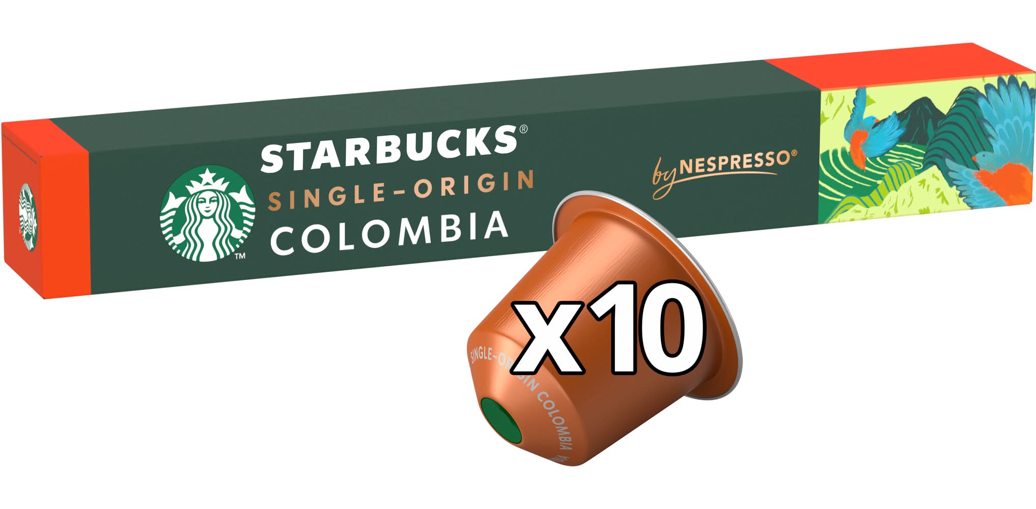 Starbucks - Nespresso café torréfié et moulu capsules intensité 7 (10)