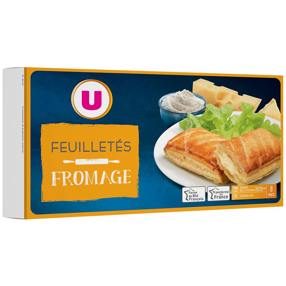 U - Feuilleté fromage  ( 8 pièces )