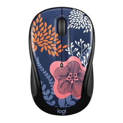 Logitech Mouse (m317) (forest floral)