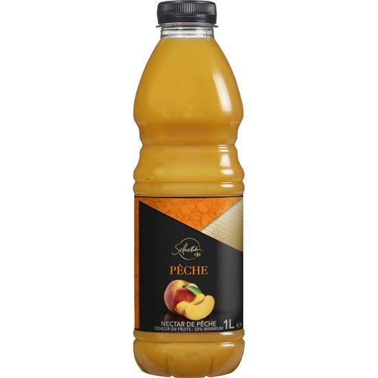 Carrefour Sélection - Nectar de fruits (1 L) (pêche)