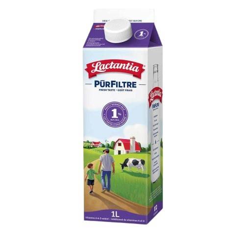 Lactantia Purfiltre Partly Skimmed Milk 1% (1 L)