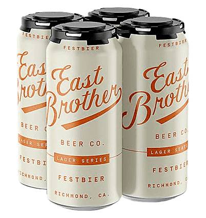 East Brother Beer Co. Lager Series - Festbier 4pk 16oz Can