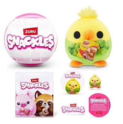 Snackles Snack Pal Surprise Zoo & Farm Series 3 Plush Toy, 5 in