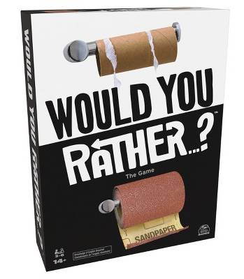 Spin Master Would You Rather Board Game