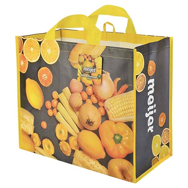 Meijer Reusable Grocery Tote Bag, 1 Count