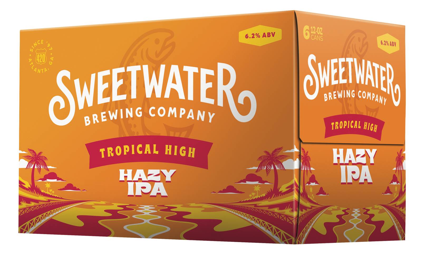 Sweetwater Brewing Company Hazy Ipa Beer (6 ct, 12 oz)