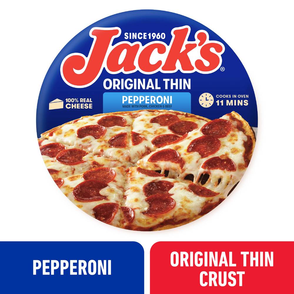 Jack's Original Thin Pepperoni Pizza (14.3 oz)