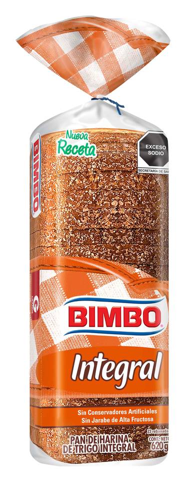 Bimbo · Pan integral (620 g)