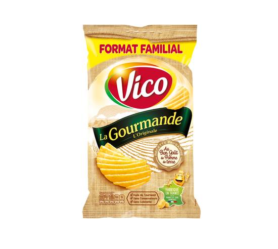 Vico - La gourmande chips ondulées de pomme de terre