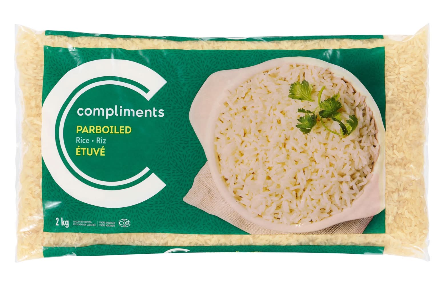 Compliments White Parboiled Rice (2 kg)