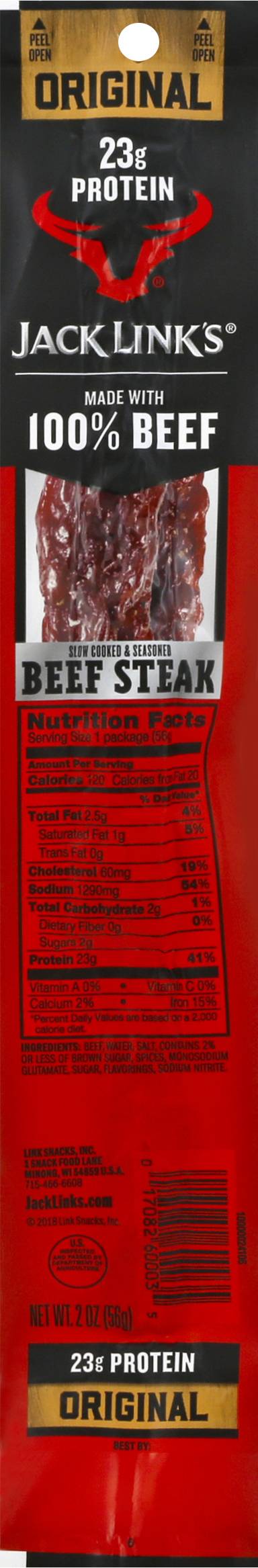 Jack Link's Original Beef Steak