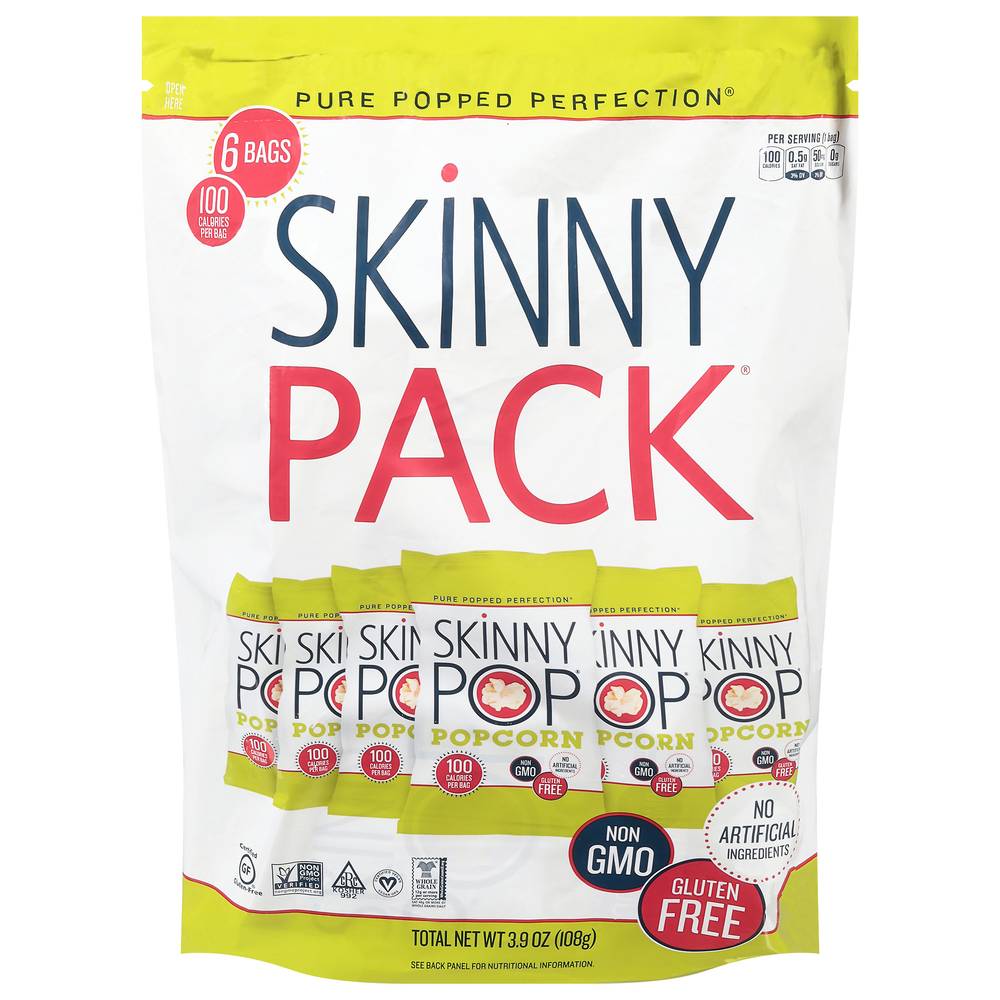 Skinnypop Skinny pack Popcorn (6 ct)