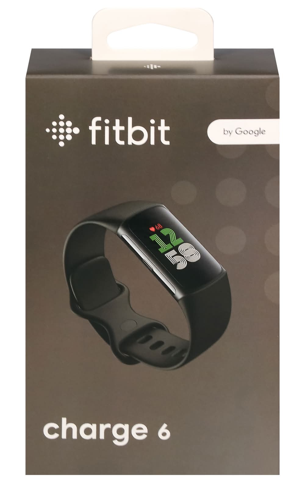 Fitbit Charge 6 Fitness Tracker Smart Watche, Obsidian/Black Aluminium