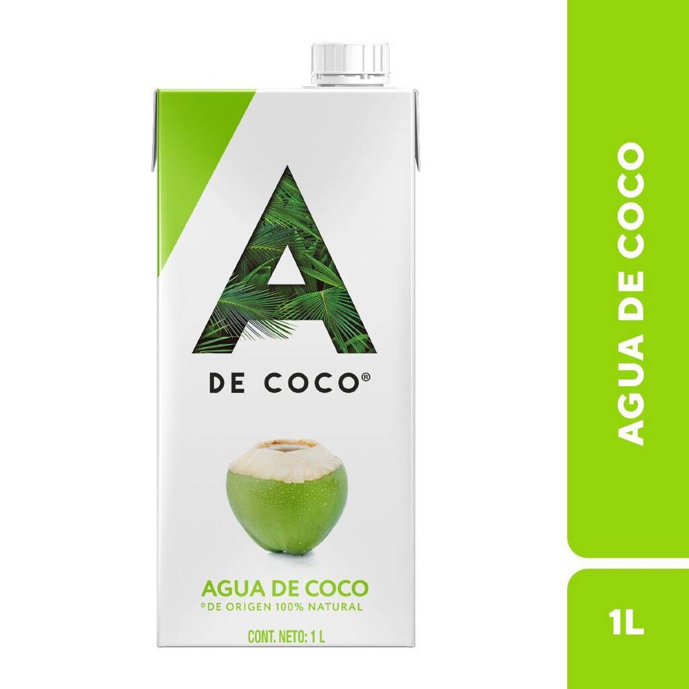 A De Coco · Agua natural (1 L)