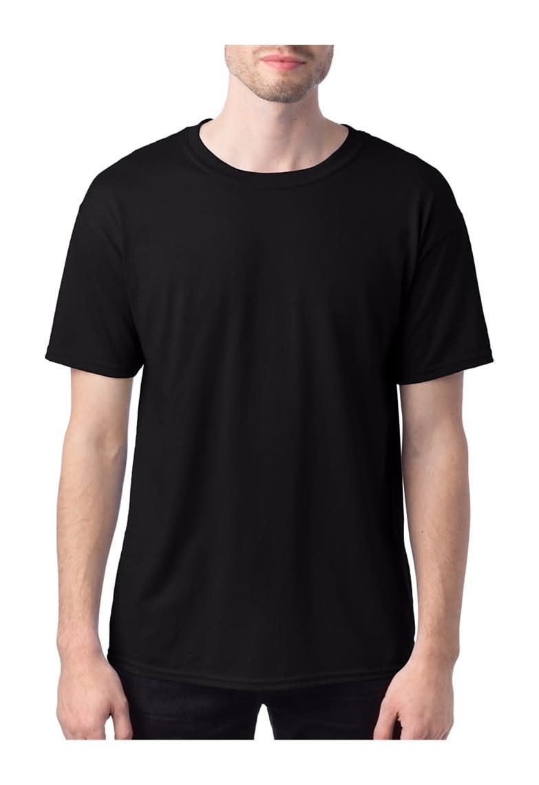 Hanes Sport Cool Dri Performance T-Shirt, Men, 2XL, Black