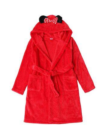 Minnie Mouse Knit Sleep Robe - Kids (Size: M)