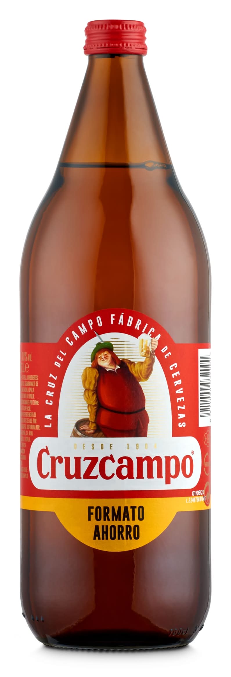 Cerveza Cruzcampo Botella 1 L
