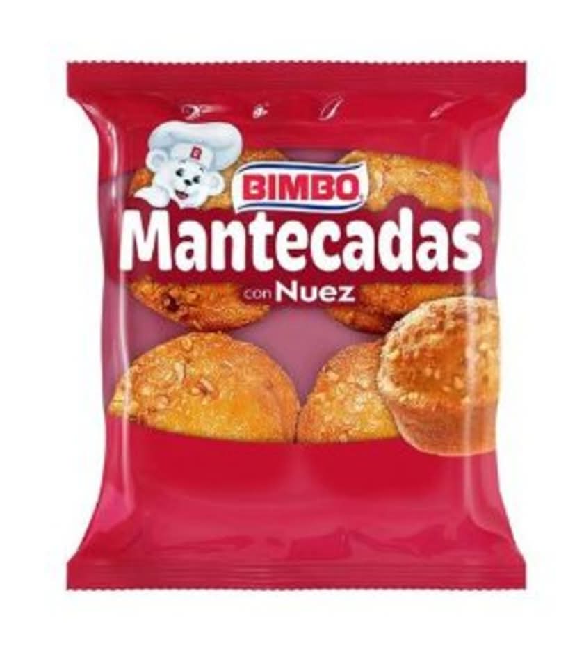 Bimbo · Mantecadas, nuez (123 g)
