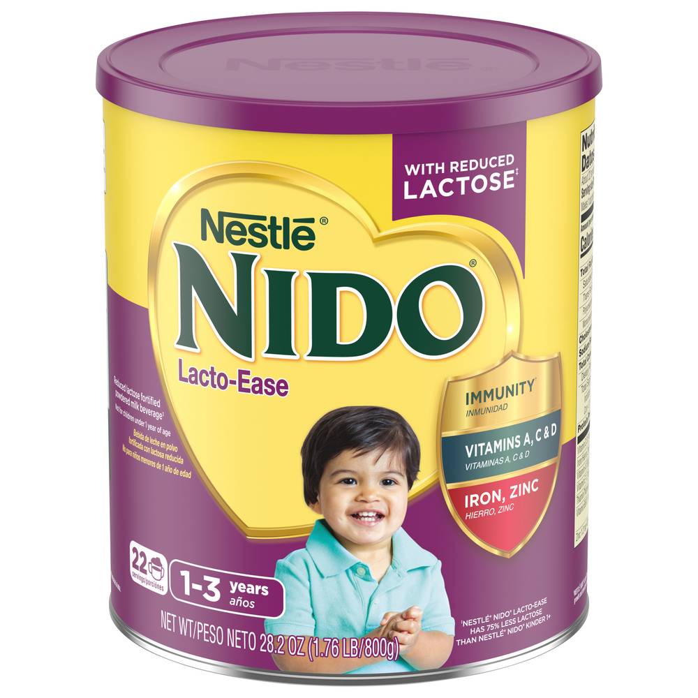 Nido Kinder Lactoease Lactose Reduced Powdered Milk (1.8 lbs)