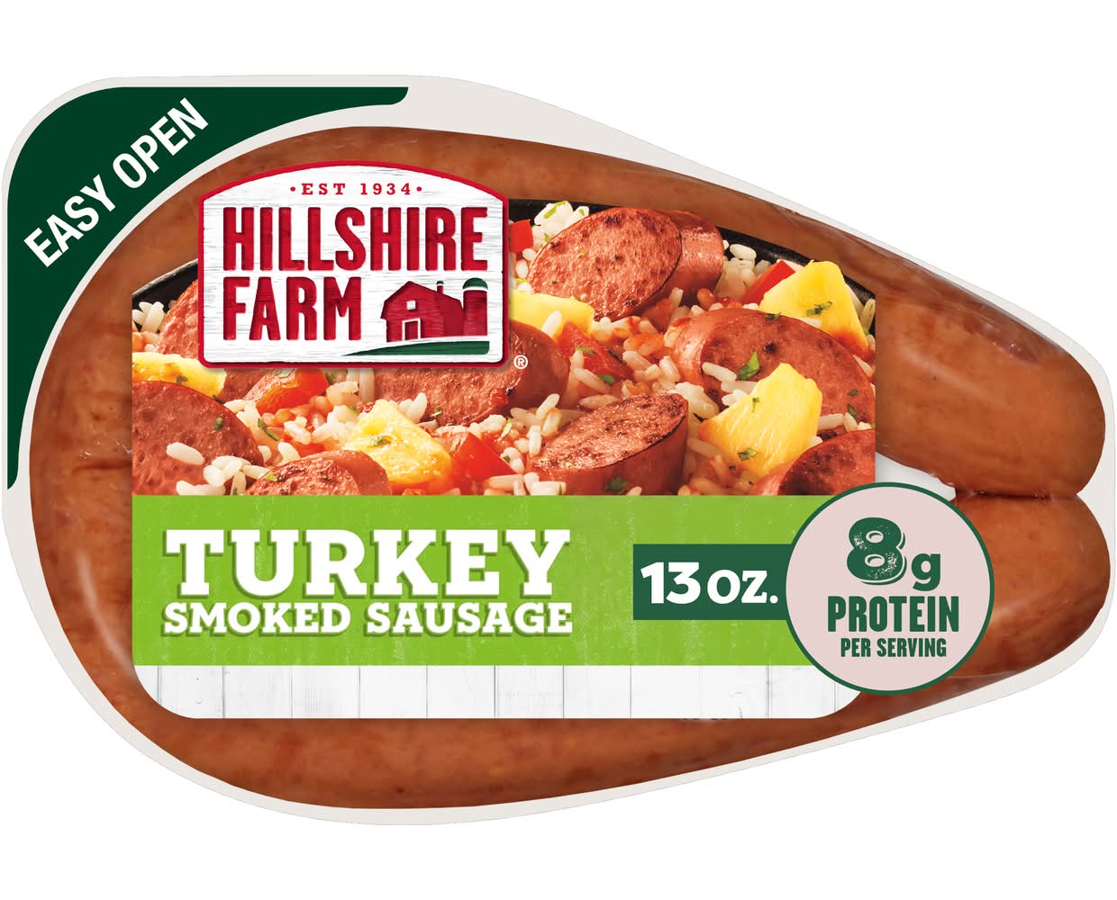 Hillshire Farm Smoked Sausage, Turkey (13 oz)