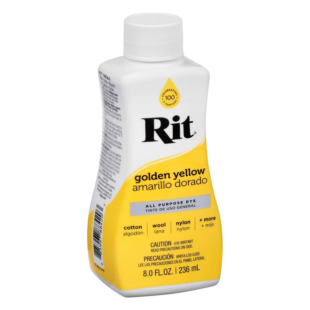 Rit Golden Yellow All Purpose Dye (8 fl oz)