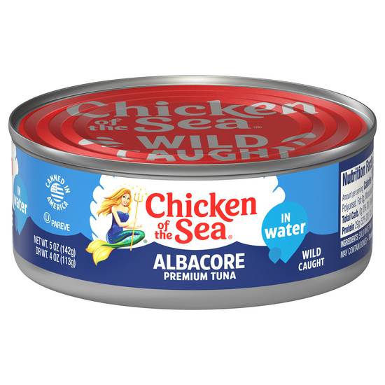 Chicken Of the Sea Solid White Albacore Tuna in Water (5 oz)