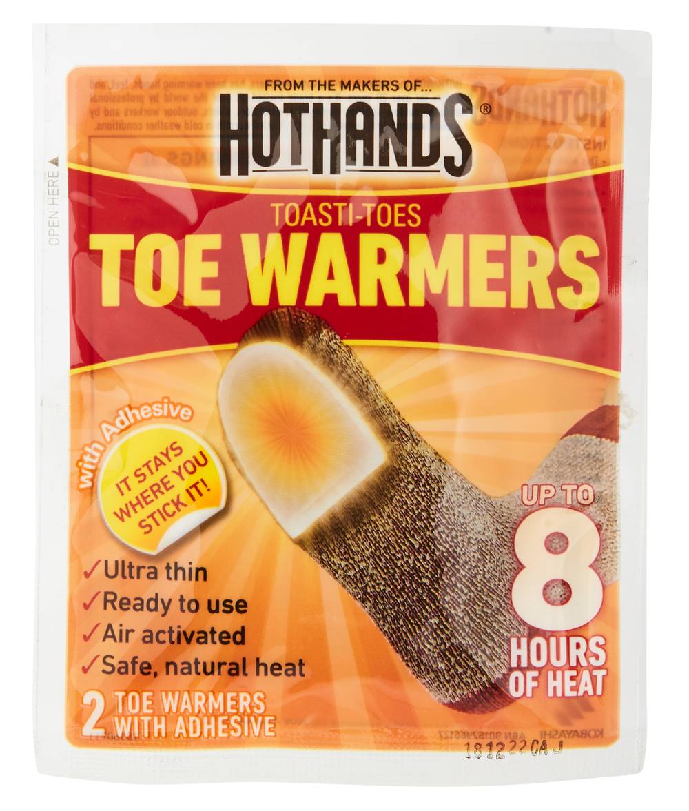 KOBAYASHI Hot Hands Toe Warmers 2pk