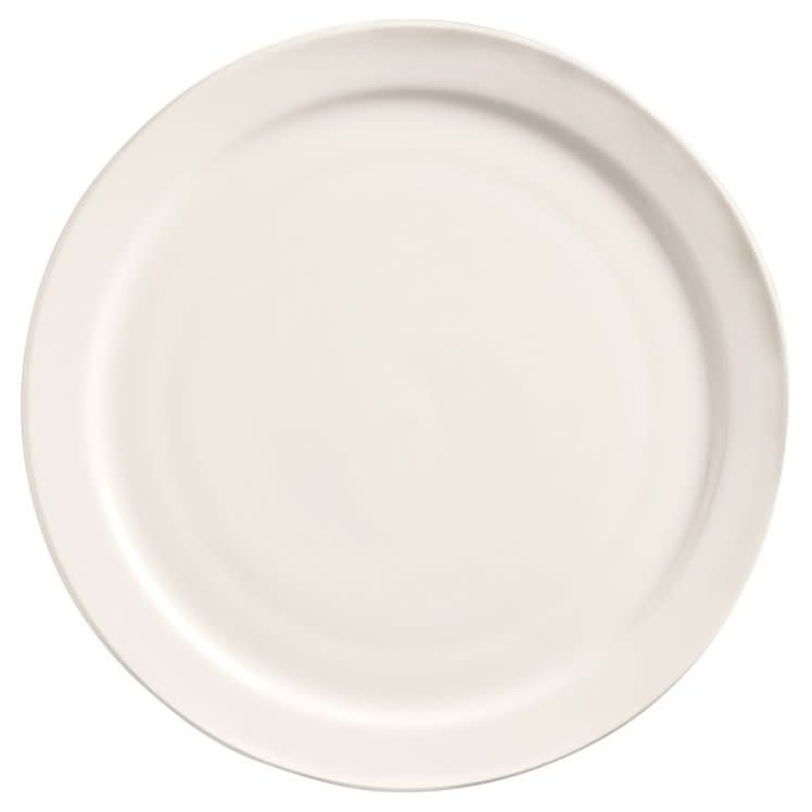 World Tableware Narrow Rim Plate, 9 Inch, White