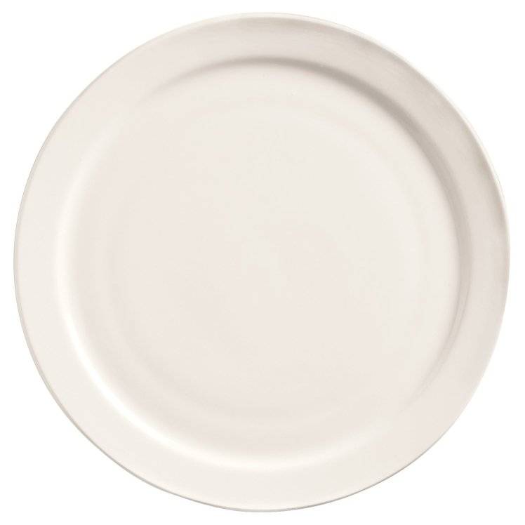 World Tableware Narrow Rim Plate, 7.25 in, White
