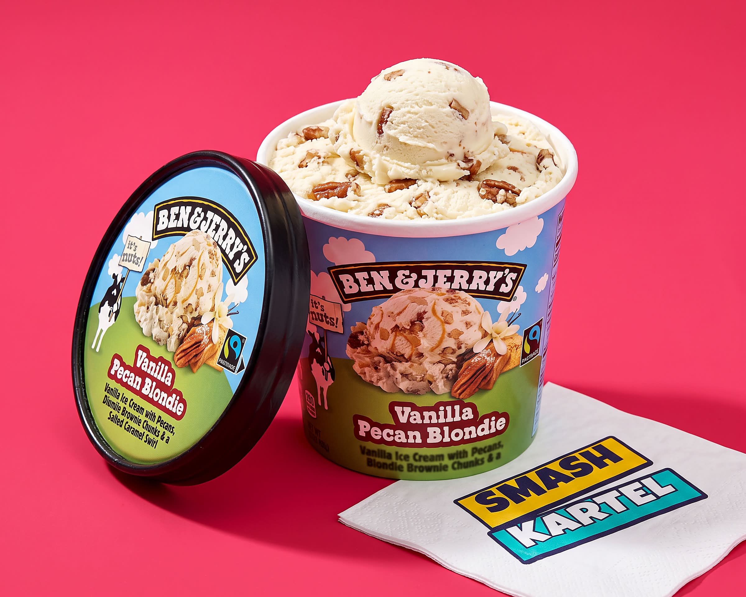 🌴 Ben & Jerry's Vanilla Pecan